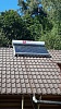 Солнечный коллектор для нагрева воды на даче в Московской области