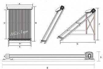 Солнечный коллектор Панель SCH-12 