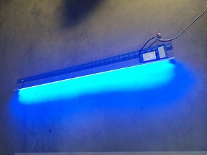 Светильник потолочный подвесной 57,6 Вт синего света